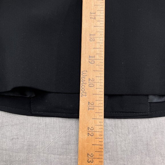 Suit Studio Skirt Set Women 10P Black Poly Lined Career Classic‎ - Picture 8 of 16